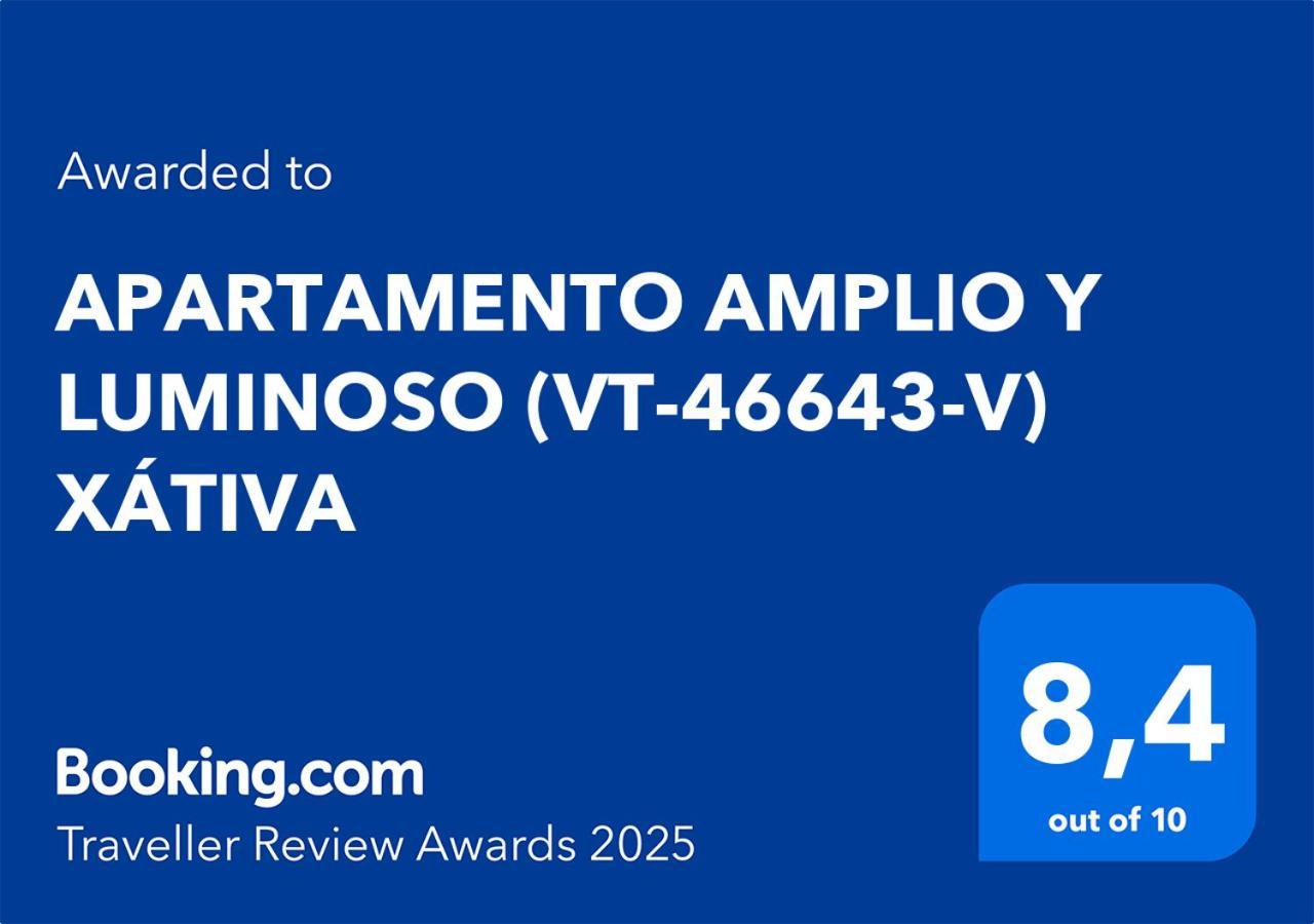 Apartamento Amplio Y Luminoso  Xàtiva Esterno foto